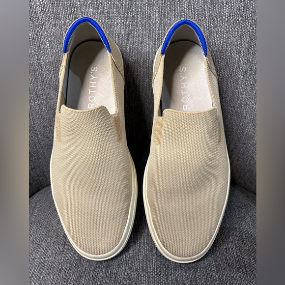 Rothy's The Original Slip On City Sneakers Sand Shoes Men’s Sz 9 Women’s Sz 10.5 - Picture 2 of 9